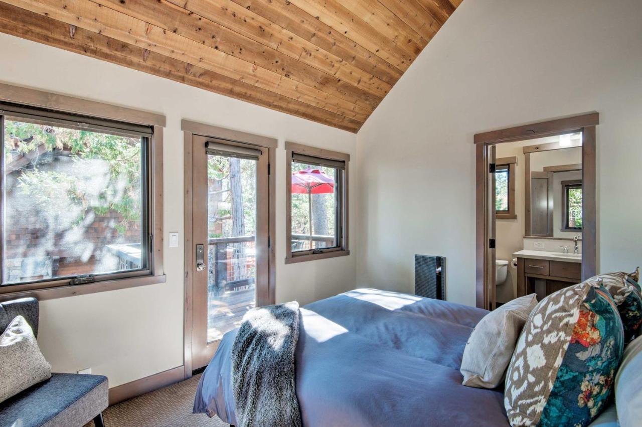 Modern Lakeside Cabin Walk To Dock And Tahoe City Exteriör bild